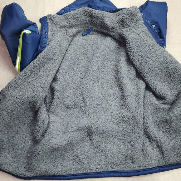 Helly Hansen Blue Sherpa Heavy Work Coat (3XL) - Picture 3 of 9